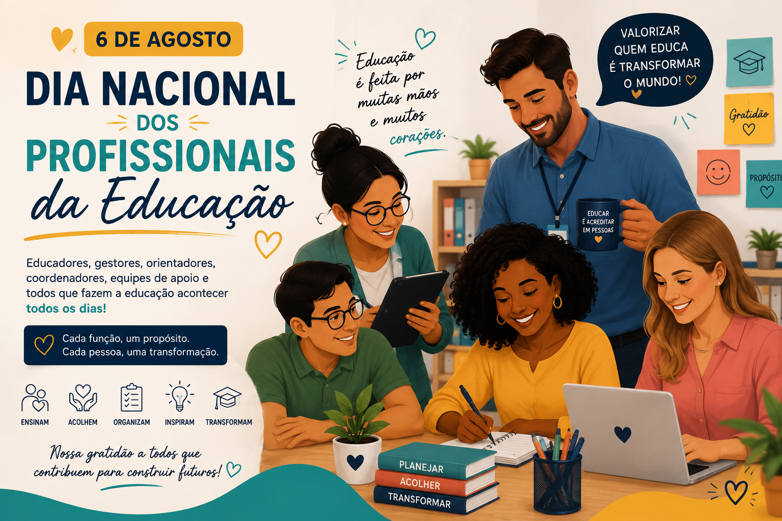 Dia Nacional dos Profissionais da Educação